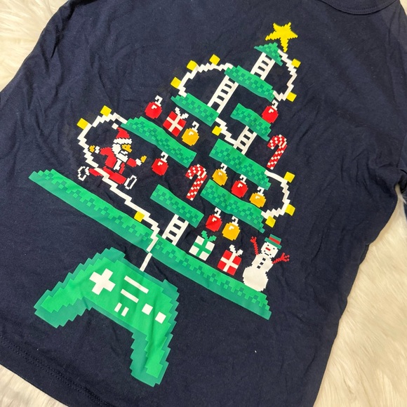 The Children’s Place “Gamer” Christmas Long Sleeve Shirt - Boys Size M (7/8) - Picture 12 of 15